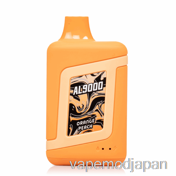 VAPE ジャパン スモック ノボ バー AL9000 使い捨て オレンジピーチ